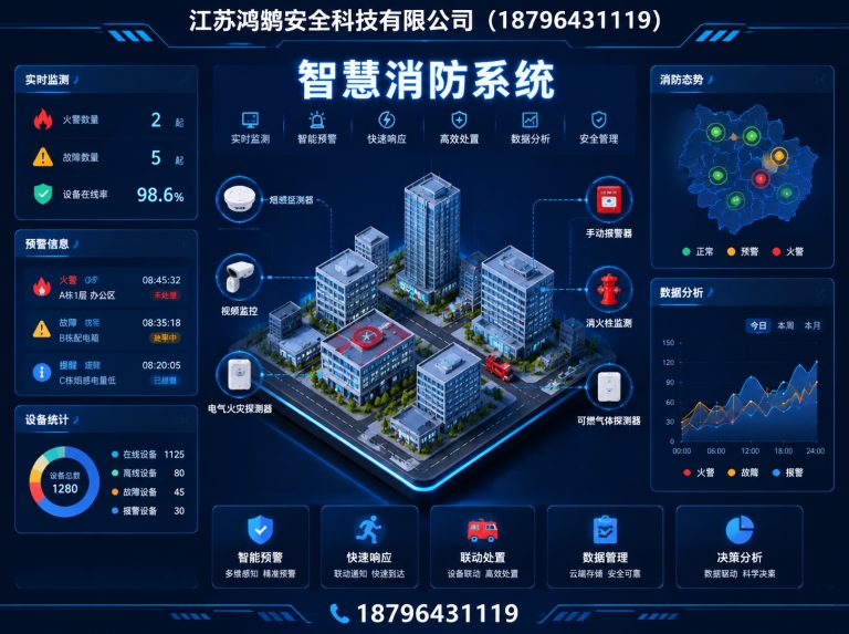 甘孜消防通信指挥展示图